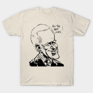 Alex Trebek pencil arts T-Shirt